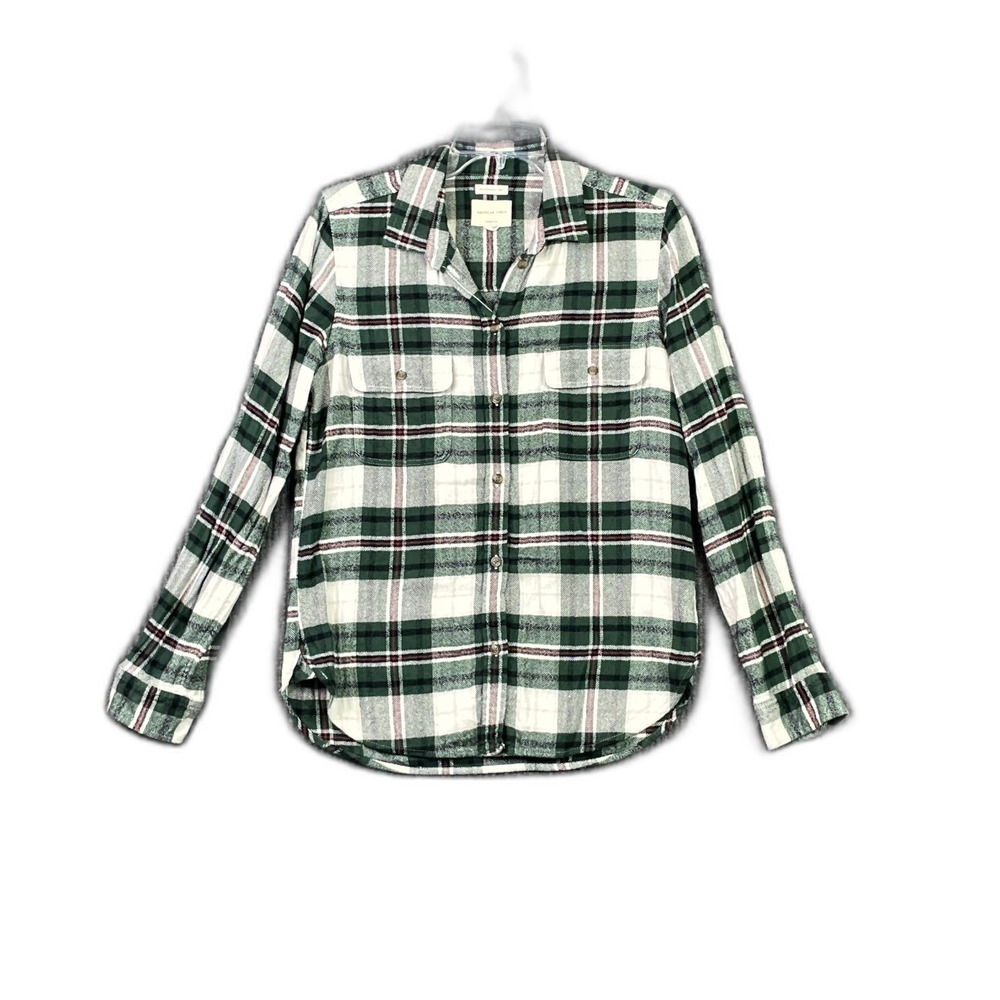 American Eagle Outfitters Ahh-Mazingly Soft Flannel Shirt Womens M Classic Fit